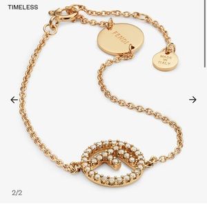 F is fendi gold bracelet